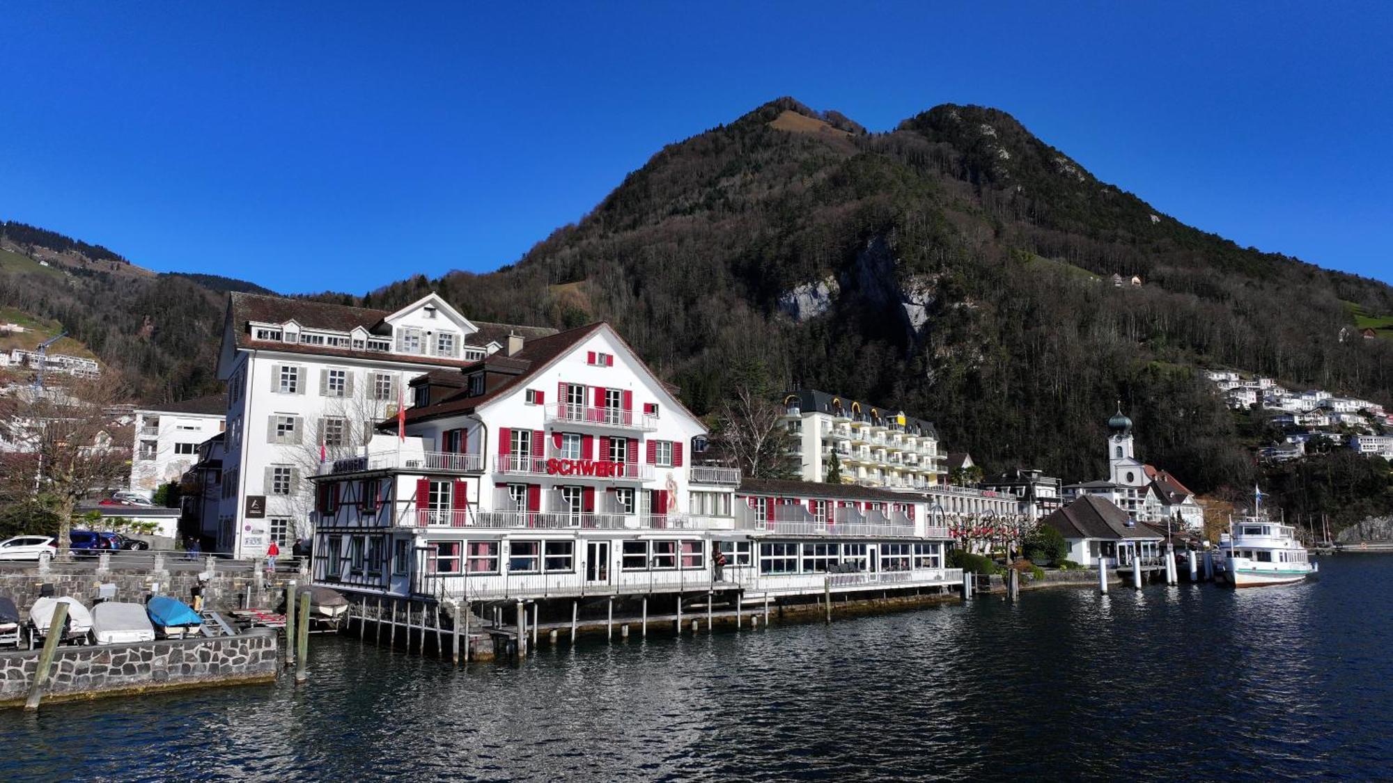 Seehotel Schwert Gersau Ngoại thất bức ảnh